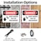 Signmission Keep Hands Out Of Machinery Danger Sign, Plastic, 10in W x 7in L, 2PK OS-2PACK-DS-P-710-L-1394 - alternate 4